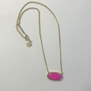 Kendra Scott Pendant Necklace - Pink